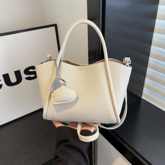 Tote Bag Zipper Shoulder Bag Women's Bag PU