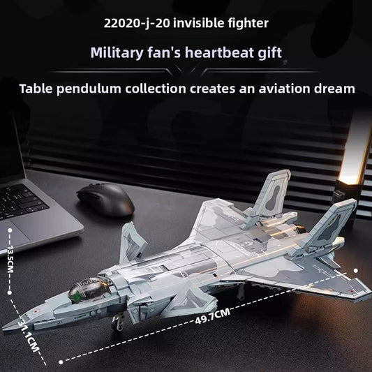 Enlightenment Wonderful Building Blocks Military22020A Great Power's Heavy Weapon Takes Down20Stealth Fighter Small Particle Assembling Blocks