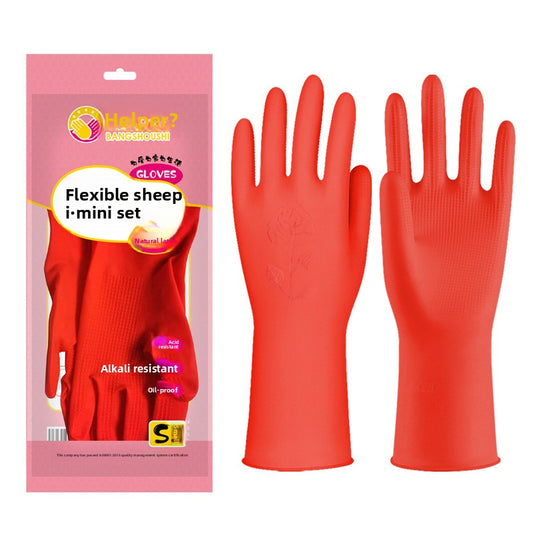 FOR WHOLESALE ONLY PRICE GIVEN ON DEMAND. Rubber Gloves Waterproof Household Latex Gloves for Kitchen Cleaning and Laundry Dishwashing Wholesale