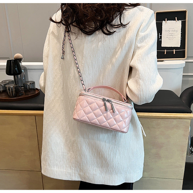 Versatile Simple Elegant Square Bag Shoulder Crossbody Bag