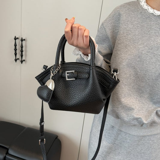 Zipper Tote Bag Women's Bag PU2025 Spring One Size Crossbody Handbag