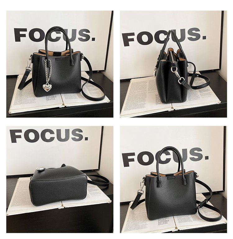 Women's Bag Zipper PU One Size 2025 Summer Basket Bag Shoulder Bag