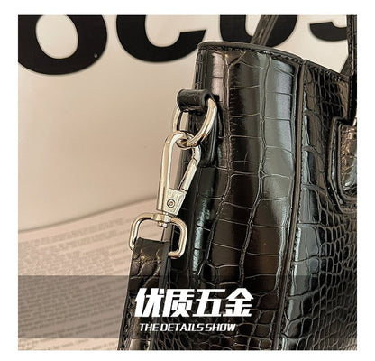 Single Shoulder Crossbody Handbag Zipper Women's Bag PU