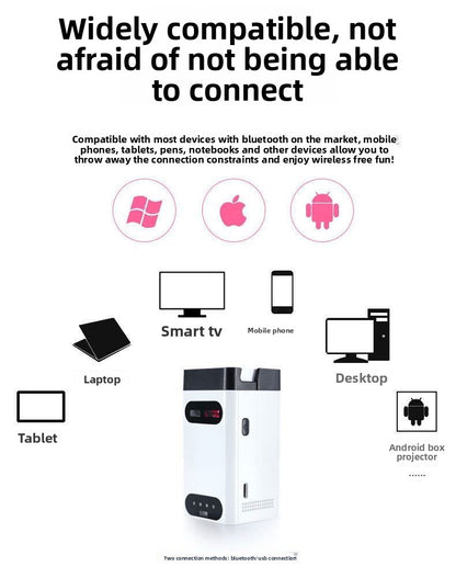 Bluetooth Laser Projection Keyboard + Mouse (Set) + Phone Stand + Power Bank Creative Gift