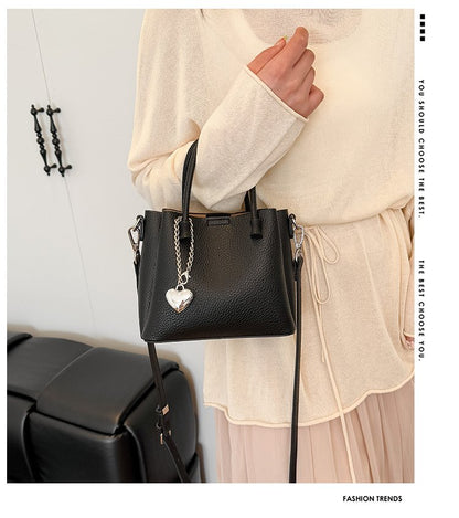 Women's Bag Zipper PU One Size 2025 Summer Basket Bag Shoulder Bag