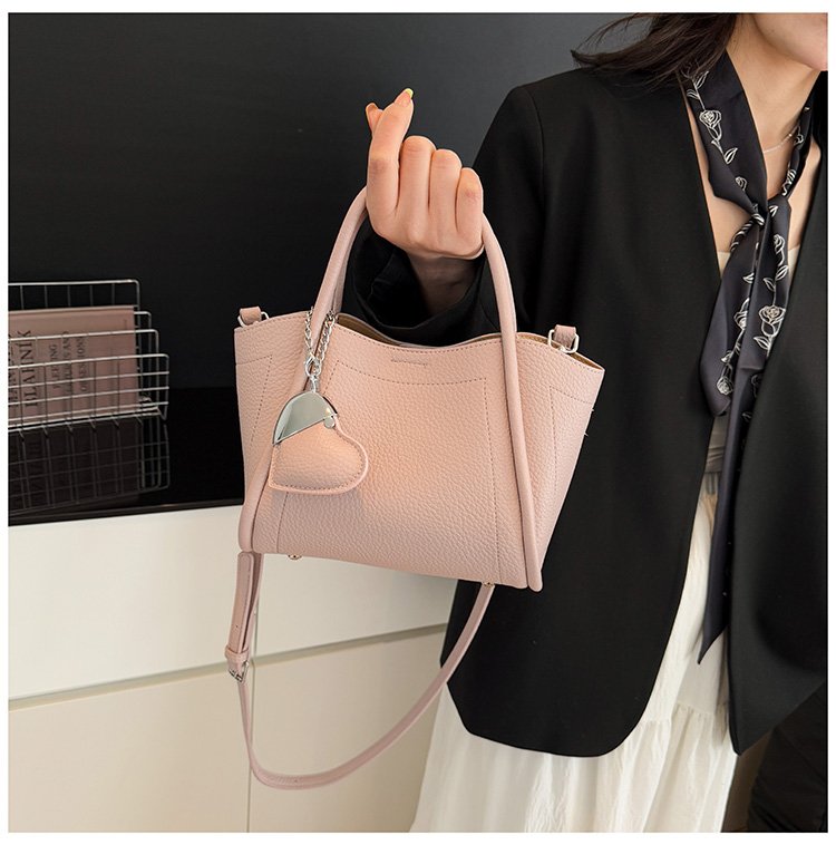 Tote Bag Zipper Shoulder Bag Women's Bag PU