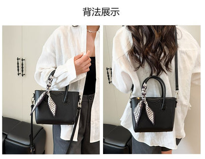 Single Shoulder Crossbody Handbag PU Zipper One Size Women's Bag