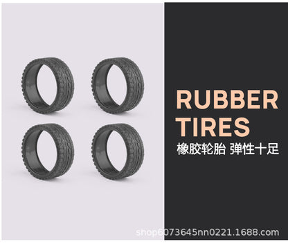 1:18Wireless Remote Control Racing Car High-Speed Drift Charging Light Small Car Boys Children's Toys