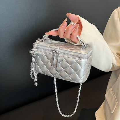 Versatile Simple Elegant Square Bag Shoulder Crossbody Bag