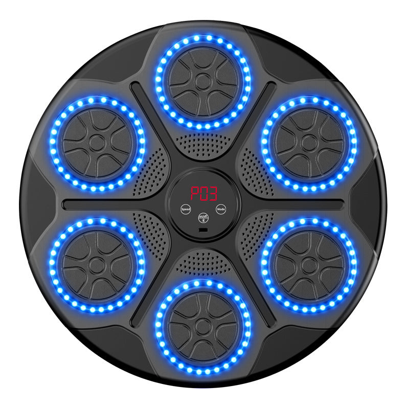 Home Music Boxing Machine Children's Reaction Trainer Adult Bluetooth Boxing Wall Target Smart Hanging Adjustable