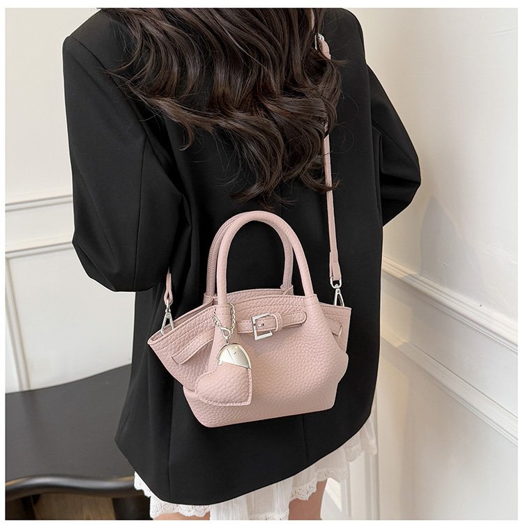 Zipper Tote Bag Women's Bag PU2025 Spring One Size Crossbody Handbag