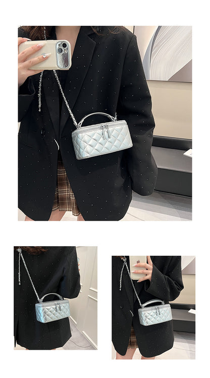 Versatile Simple Elegant Square Bag Shoulder Crossbody Bag