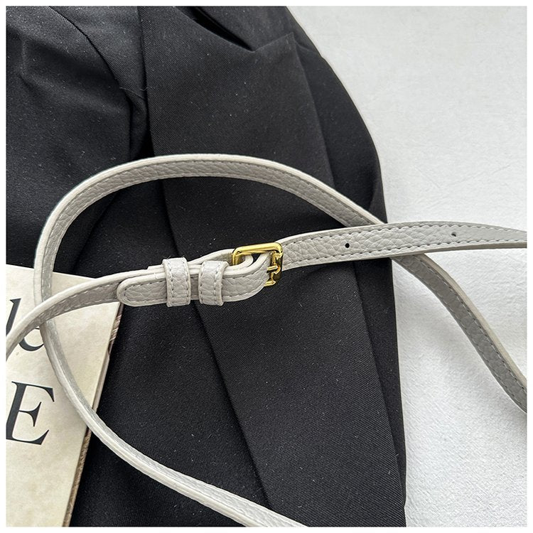 Women's Bag Vegetable Basket Bag PU Zipper Crossbody Handbag One Size