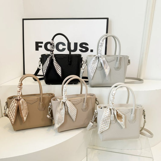 Single Shoulder Crossbody Handbag PU Zipper One Size Women's Bag