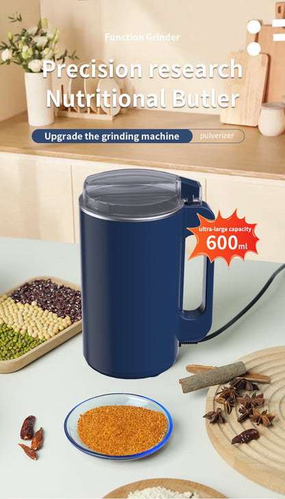 Large Capacity Grinder Household Small Coffee Bean Grinding Cup Grains and Herbs Electric Powder Grinder