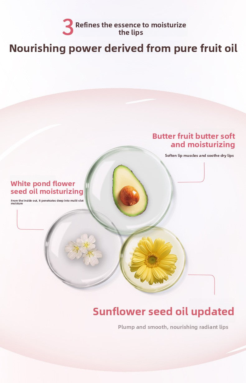 NOVO Charming Translucent Moisturizing Lipstick, Waterproof, Long-lasting, Non-fading, Brightening, Natural Look,