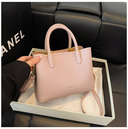 Single Shoulder Bag with Stitching, Single Shoulder Crossbody Handbag for Women, Zipper PU