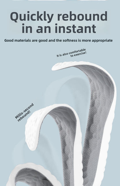 PU Height Increase Insoles for Men and Women, Invisible Inner Height Increase Pads, Non-Deforming, Non-Collapsing, Ultra-Soft Shock-Absorbing Height Increase Pads, Sports Thickened