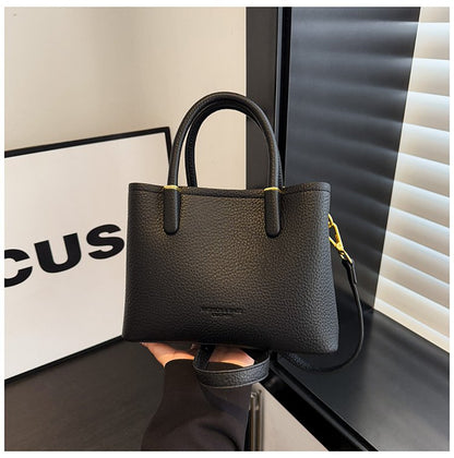 Single Shoulder Bag with Stitching, Single Shoulder Crossbody Handbag for Women, Zipper PU