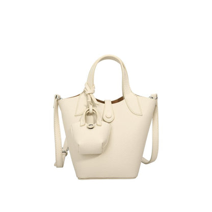 Bucket Bag Shoulder Bag One Size 2025 Spring Magnetic Buckle PU Women's Bag