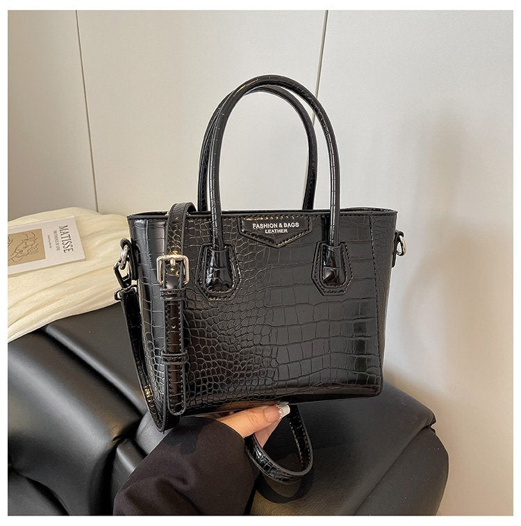 Single Shoulder Crossbody Handbag Zipper Women's Bag PU