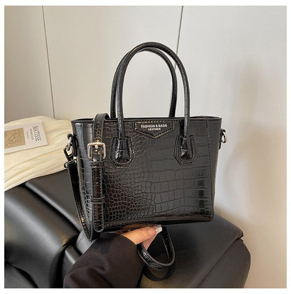 Single Shoulder Crossbody Handbag Zipper Women's Bag PU