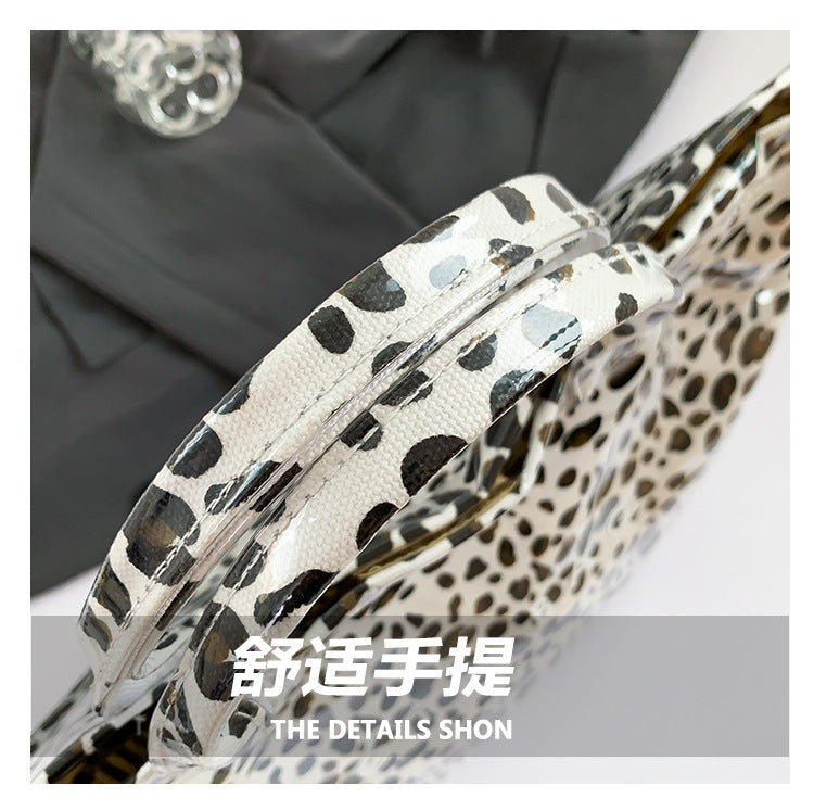 Leopard Print Handheld Large Bag Tote Bag