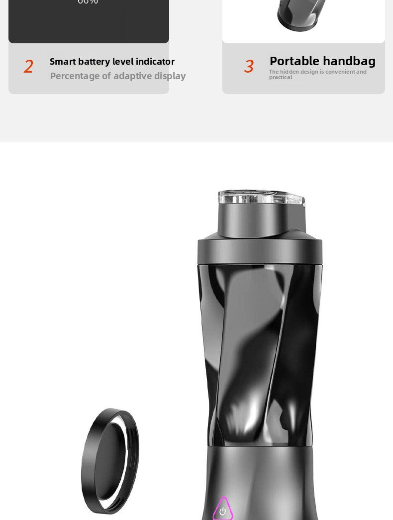 Ligkevan New Juicing Cup Wireless Portable Juicer Rechargeable Outdoor Juice Maker Small Large Capacity