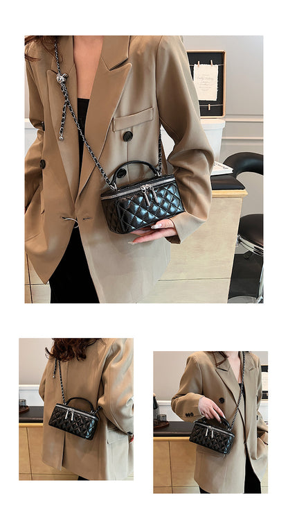Versatile Simple Elegant Square Bag Shoulder Crossbody Bag