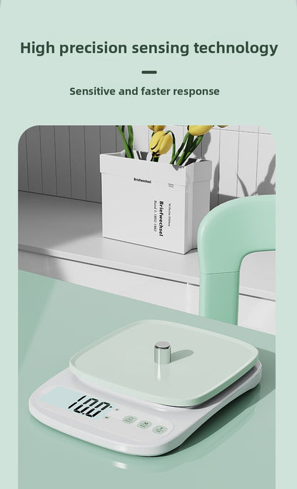 Kitchen Scale High Precision Electronic Scale Kitchen Small Gram Scale Accurate Coffee Scale Gram Weight Measuring Device Household Food Scale