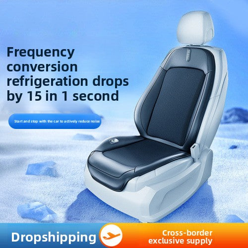 Summer Car Ventilation Seat Cushion Cooling Seat Pad Summer Cool Air Breathable Heat Dissipation Cooling Pad Truck Backrest with Fan