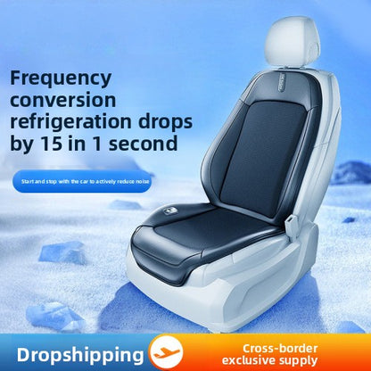 Summer Car Ventilation Seat Cushion Cooling Seat Pad Summer Cool Air Breathable Heat Dissipation Cooling Pad Truck Backrest with Fan