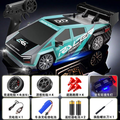 Remote Control Car RC Remote Control 1:24 Scale Fast Speed Drift Car Four-wheel Drive Drift Racing Toy Car Model Hot Seller