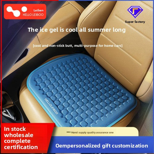Summer Car Ventilation Seat Cushion Cooling Seat Pad Summer Cool Air Breathable Heat Dissipation Cooling Pad Truck Backrest with Fan