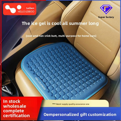 Summer Car Ventilation Seat Cushion Cooling Seat Pad Summer Cool Air Breathable Heat Dissipation Cooling Pad Truck Backrest with Fan