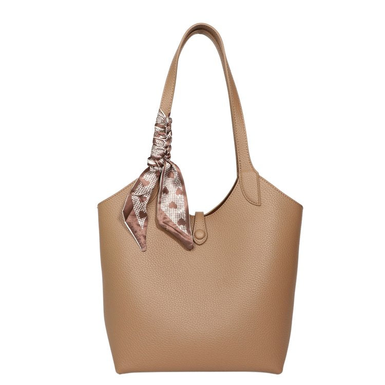 Magnetic Buckle Women's Bag PU Shoulder Bag 2025 Autumn Tote Bag One Size