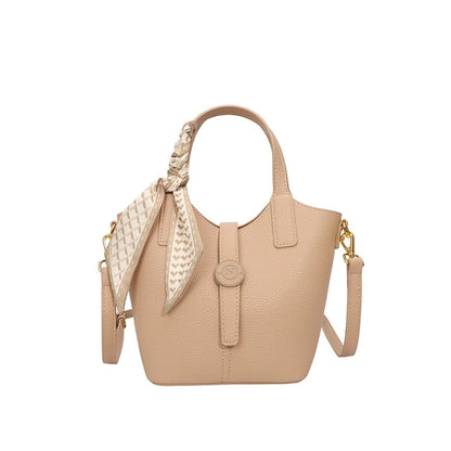 One Size Bucket Bag Vegetable Basket Bag Women's Bag PU