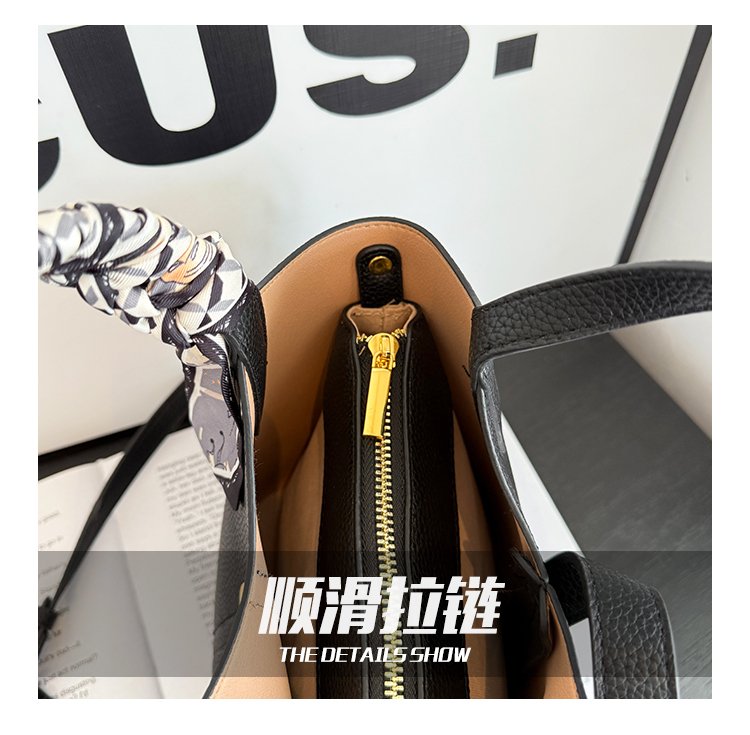 One Size Bucket Bag Vegetable Basket Bag Women's Bag PU