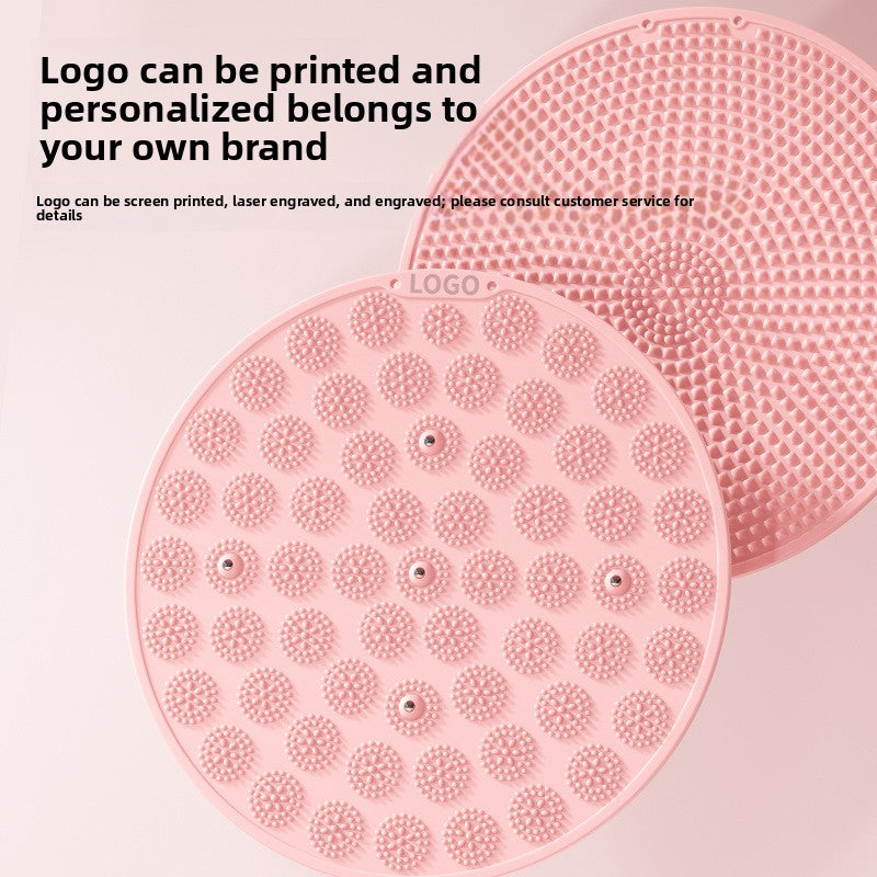 Silicone Acupressure Mat Double-Sided Foot Massage Pad with Magnetic Therapy for Home Use, Thickened Ultra Slow Running Meridian Running Mat Foot Massage Mat