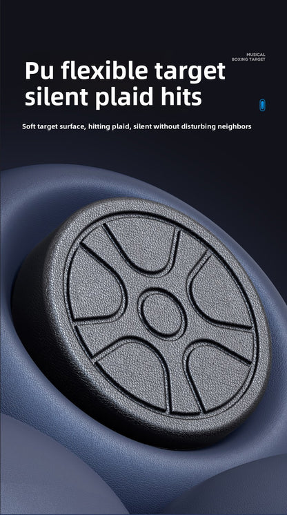 Home Music Boxing Machine Children's Reaction Trainer Adult Bluetooth Boxing Wall Target Smart Hanging Adjustable