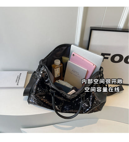Sequin fashion Large Capacity Travel Bag