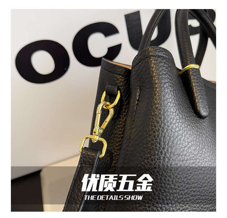 Single Shoulder Bag with Stitching, Single Shoulder Crossbody Handbag for Women, Zipper PU