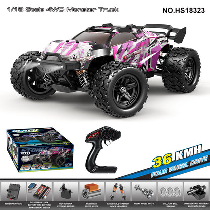 1/18Brushless High-Speed Four-Wheel Drive2.4G Full Scale Professional RC Remote Control Off-Road Big Wheel Bike1/14Brush
