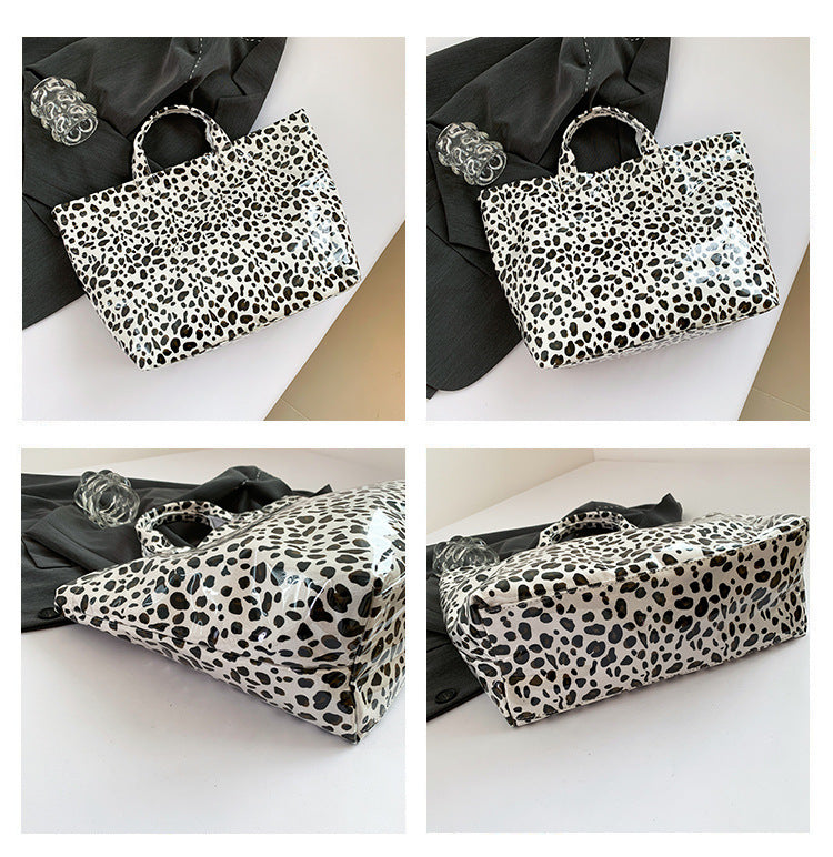 Leopard Print Handheld Large Bag Tote Bag