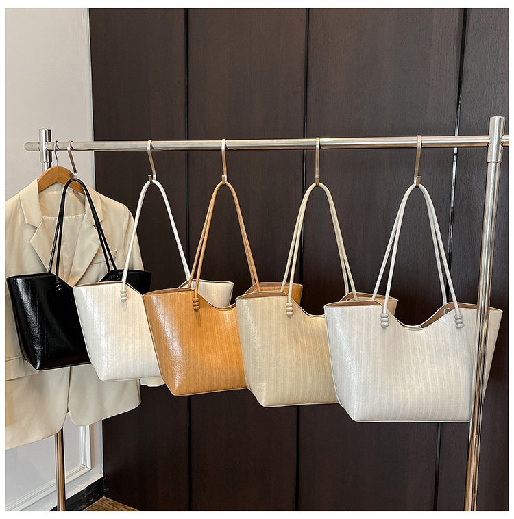 Shoulder Bag One Size Women's Bag Zipper PU 2025 Autumn Tote Bag