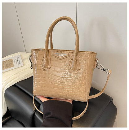 Single Shoulder Crossbody Handbag Zipper Women's Bag PU