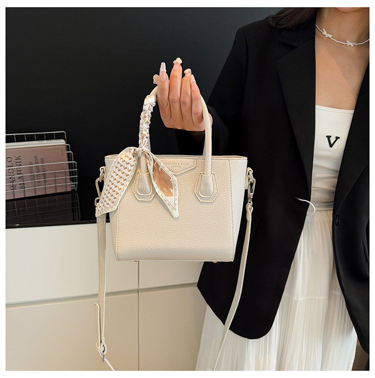 Single Shoulder Crossbody Handbag PU Zipper One Size Women's Bag