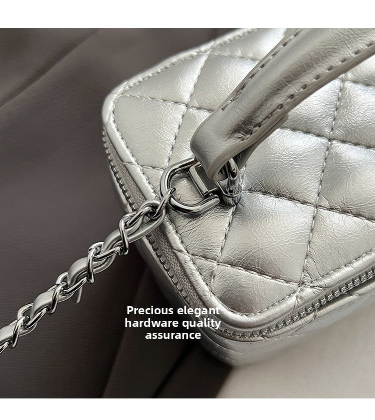 Versatile Simple Elegant Square Bag Shoulder Crossbody Bag