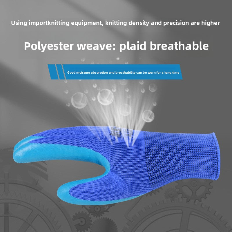 FOR WHOLE SALE ONLY PRICE ON REQUEST                   Abrasion-Resistant King Labor Protection Gloves Physical Embossed Anti-Slip Construction Steel Worker Logistics Moving Auto Repair Transport Latex Coated Gloves