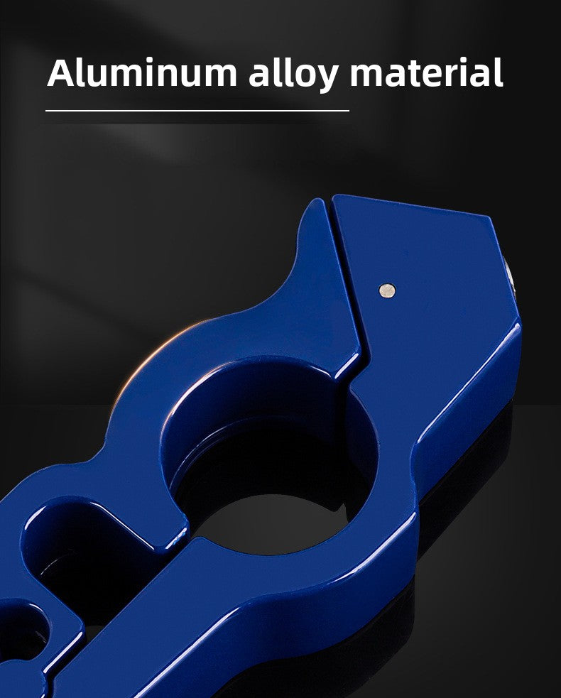 motorcycle and electric vehicle handlebar locks Aluminum Alloy Throttle Lock Head Handle Brake Lock Factory